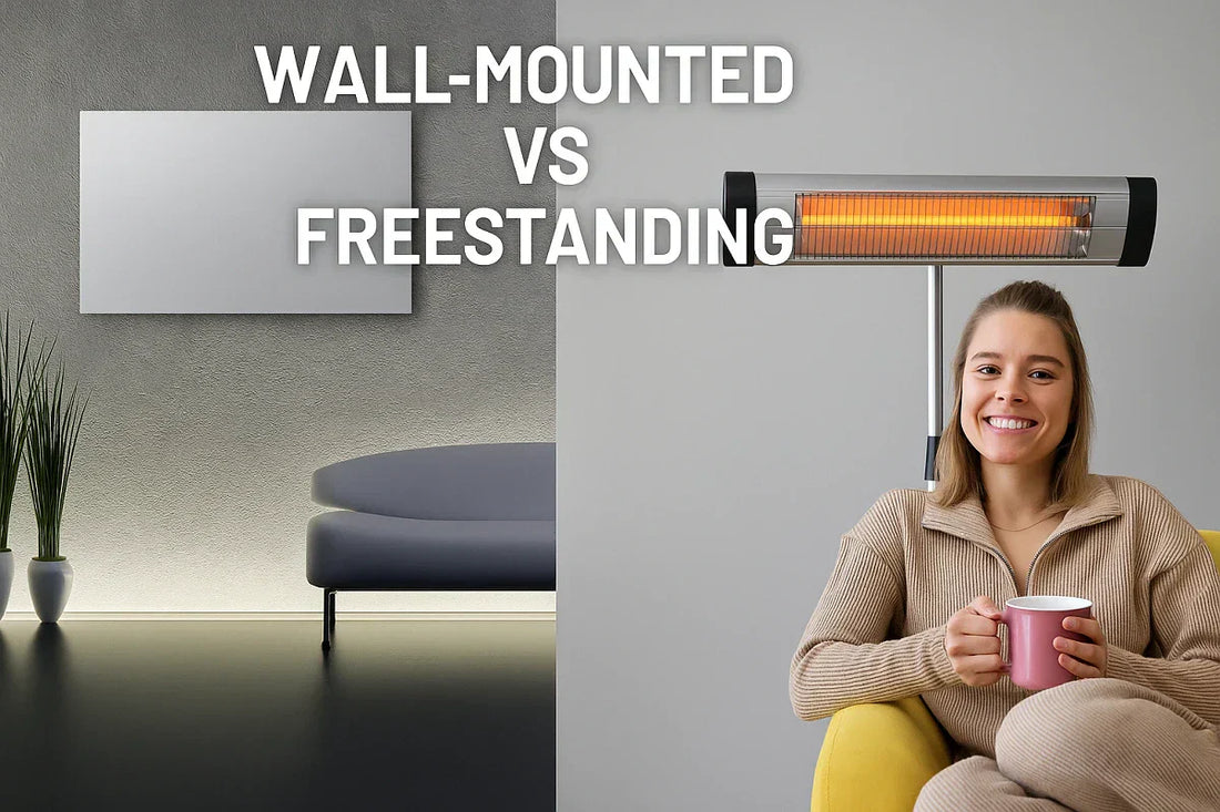 Wall-Mounted vs. Freestanding Infrared Panels