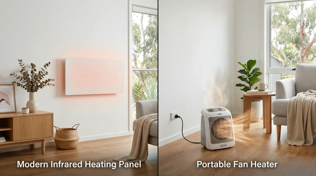 infrared heater vs fan heater australia