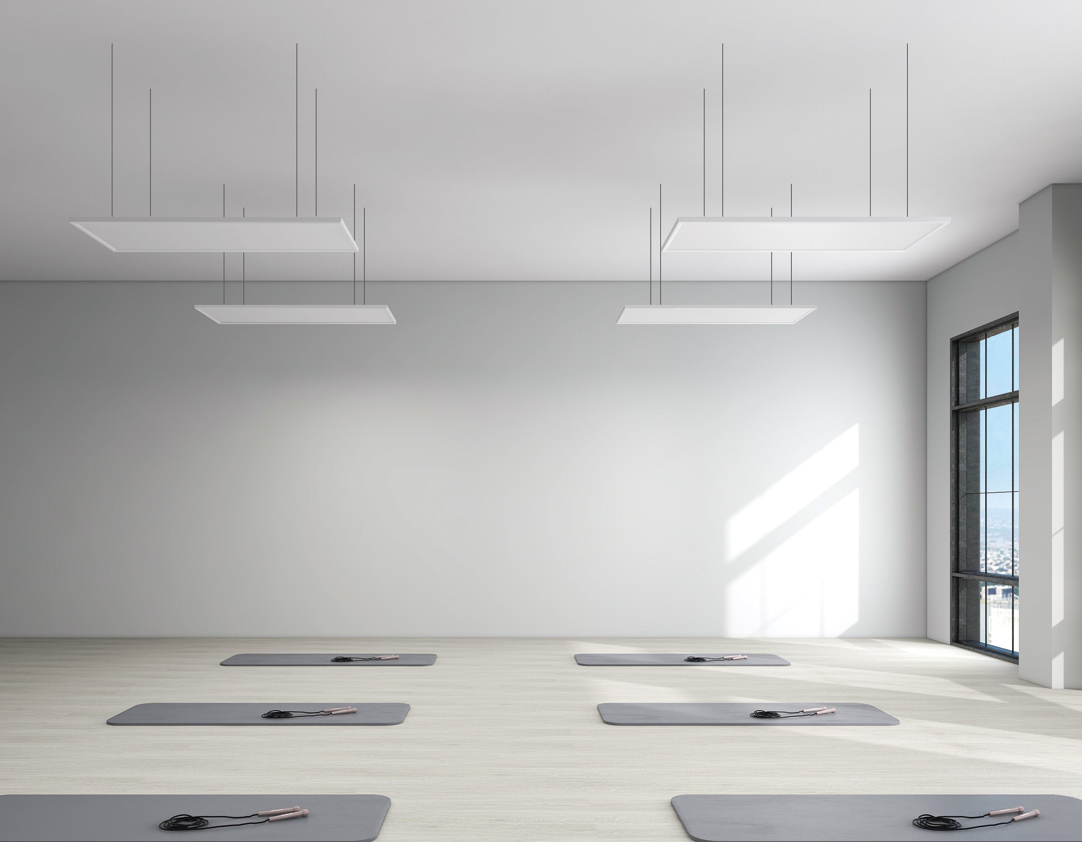 Heater for yoga studio and pilates