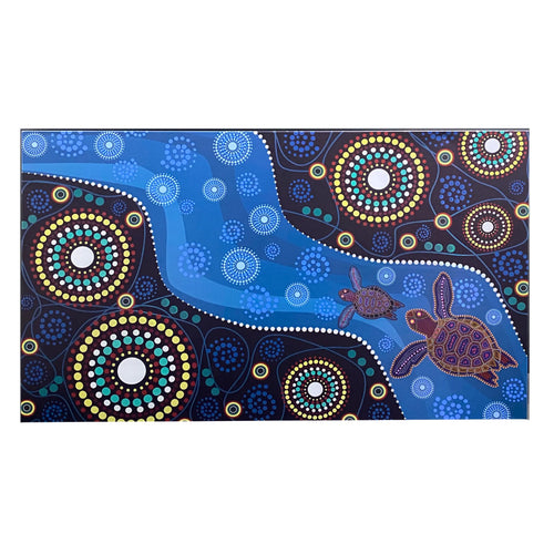 1000W UV Printed FIR Panel Heater - Aboriginal Art Front