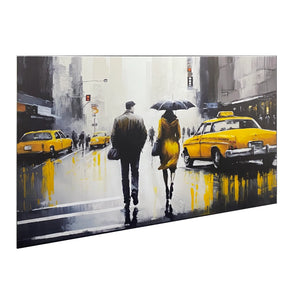 1000W UV Printed ZIGBEE Smart Panel Heater - New York Side