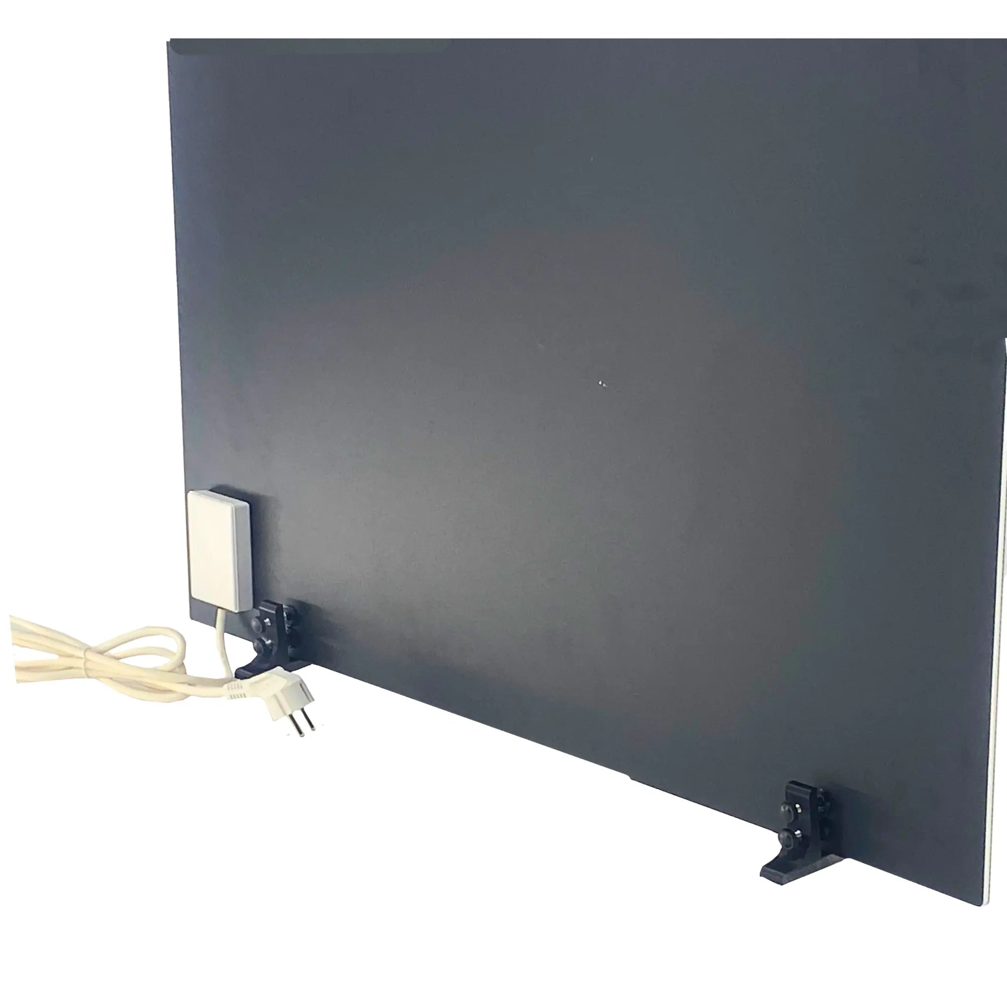 500 Watt Slimline Double Sided Black FAR Infrared Freestanding Heater Back