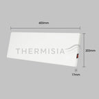 90W Freestanding Personal Desktop Heater Dimensions