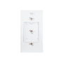 LED Spotlight Frameless White Aluminium FAR Infrared Panel Heater