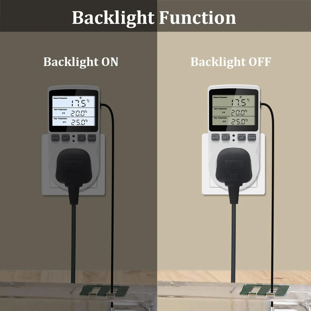 Plugin Thermostat Backlight