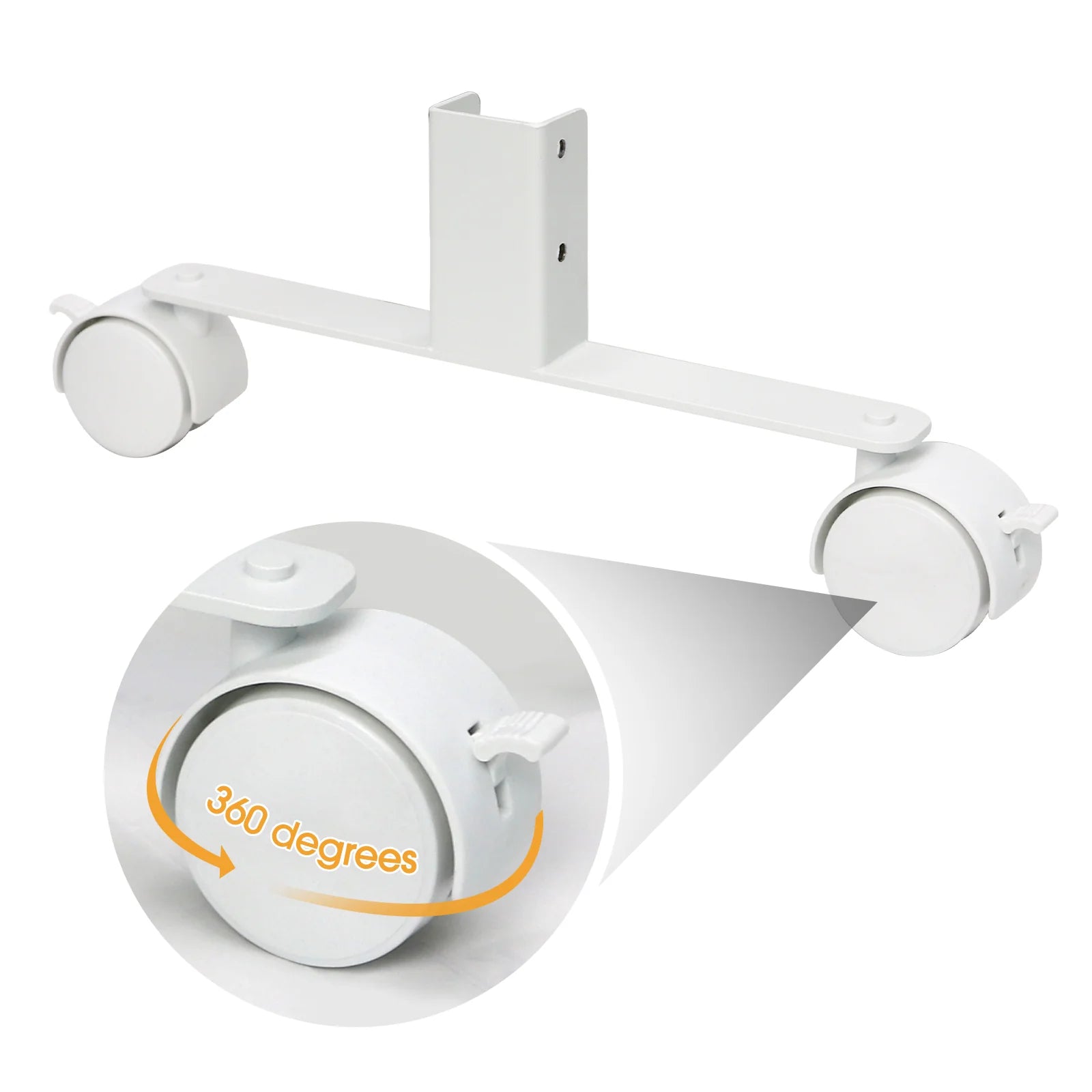 Portable Wheel Feet for A F Series Panel Heaters 360 Degrees