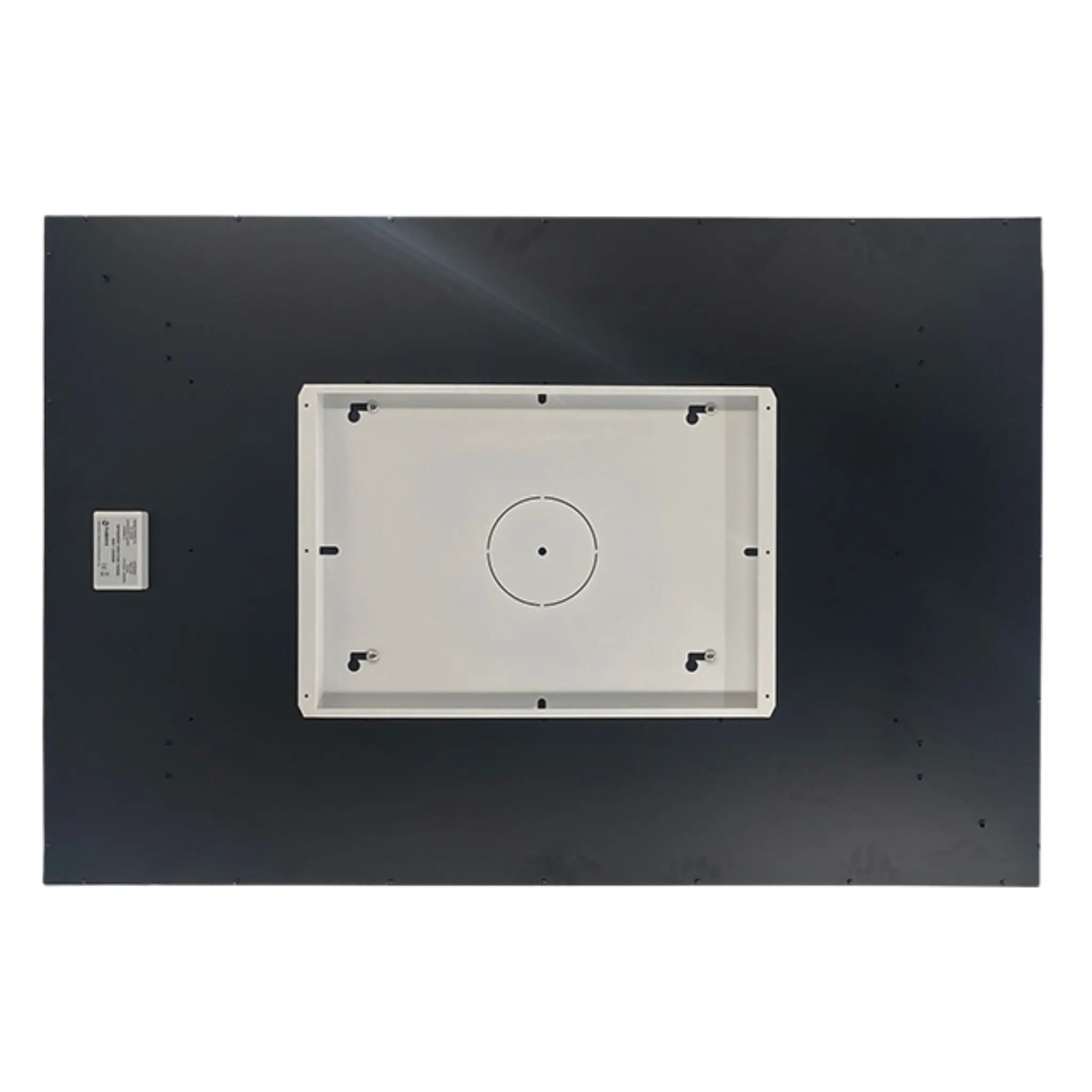 1200W Black Frameless Aluminium Far Infrared Panel Heater – Wall or Ceiling Mounted