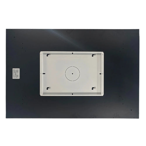 1200W Black Frameless Aluminium Far Infrared Panel Heater – Wall or Ceiling Mounted