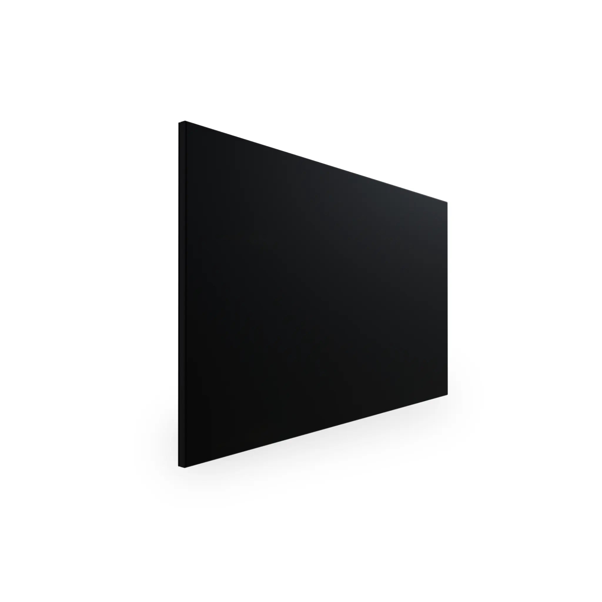 1200W Black Frameless Aluminium Far Infrared Panel Heater – Wall or Ceiling Mounted