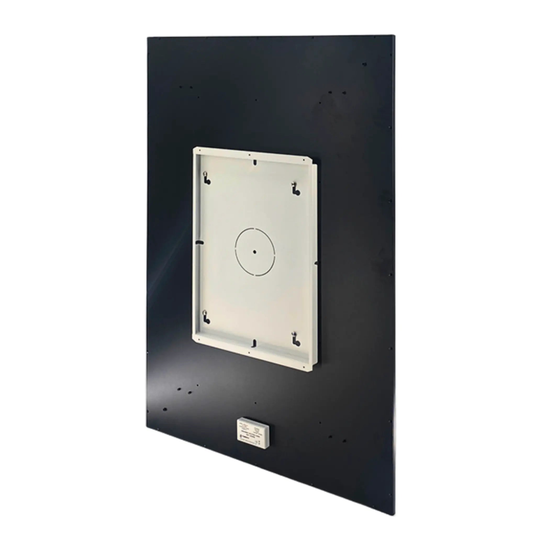 1200W Black Frameless Aluminium Far Infrared Panel Heater – Wall or Ceiling Mounted