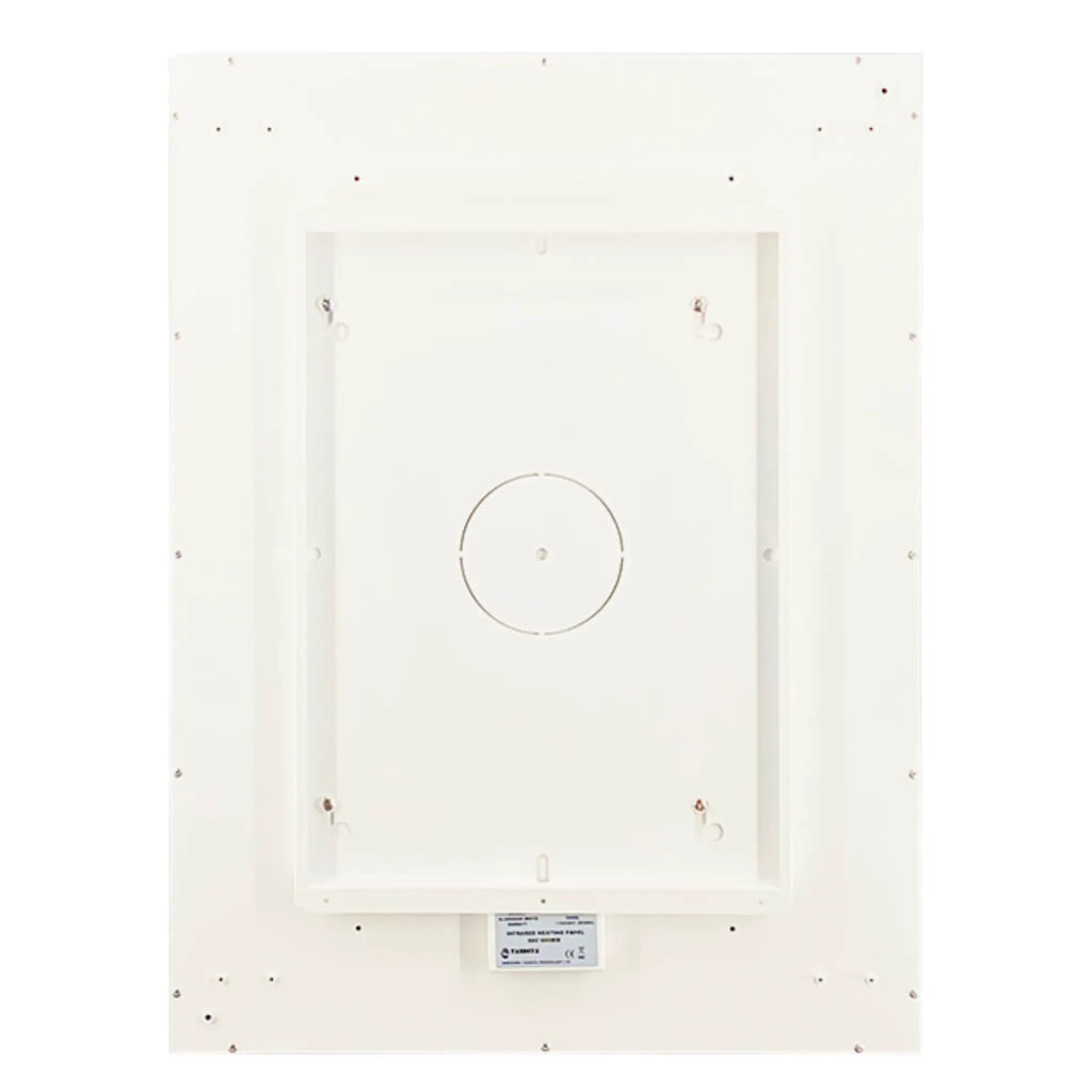 Thermisia 500W White Aluminium Cassette Back Side