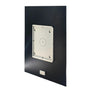Thermisia 1200W black FIR heater portrait cassette back right