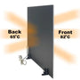 Thermisia 500W Slimline Double Side FAR Infrared Freestanding Heater Temp