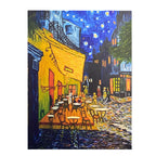Thermisia 500W UV Printed FIR Aluminium Panel Heater - Café Terrace at Night by Vincent Van Gogh Front