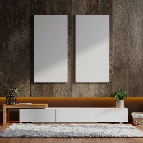Thermisia 800W White Aluminium FIR Heater Feature Image Front