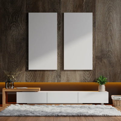 Thermisia 800W White Aluminium FIR Heater Feature Image Front
