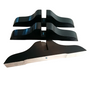 Wooden Support Feet for 500W and 800W Panel Heaters Black